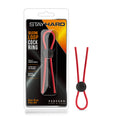 Stay Hard - Adjustable Silicone Loop Cock Ring for Enhanced Stimulation - Red