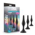 Beginner-Friendly Platinum Silicone Anal Plug Kit - 3 Sizes