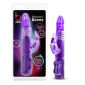 B Yours - Beginner's Bunny Rabbit Vibrator – Purple (22.2 cm / 8.75 inches, Body-Safe Silicone, USB Rechargeable)