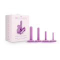 Purple Vaginal Dilator Kit for Pelvic Support - Set of 4 Sizes