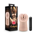 EnLust - Destini - Body-Safe Vibrating Vagina Stroker for Enhanced Pleasure (Flesh, USB Rechargeable)