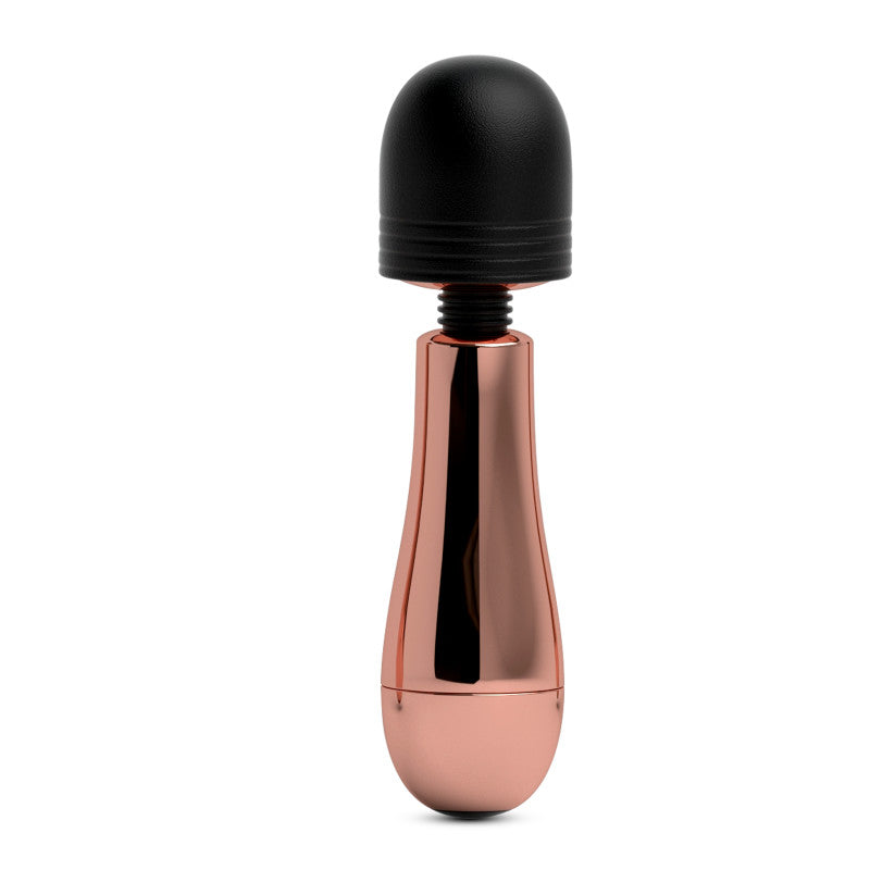 Lush Chloe – Rose Gold USB Rechargeable Mini Massage Wand for Ultimate Relaxation