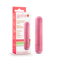 Gaia Eco-Friendly Bullet Vibrator - Coral Pink (8.9 cm / 3.5 inches) - Body-Safe & Rechargeable