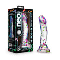 Neo Elite Glow Hanky Panky – Glow in the Dark Clear Dong (19 cm, Body-Safe, USB Rechargeable)
