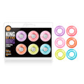 Play With Me - Set of 6 Colorful Cock Rings for Enhanced Pleasure - Body-Safe & Comfortable