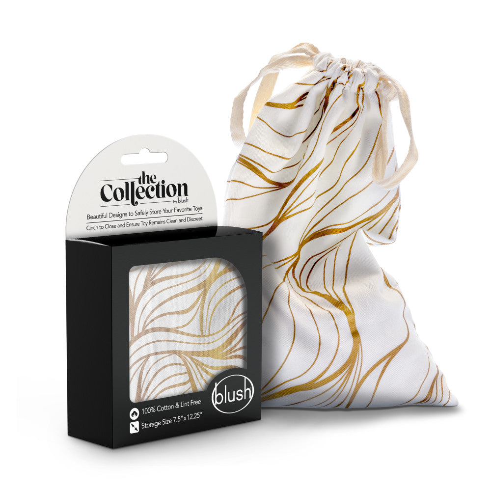 The Collection Embrace - Eco-Friendly Cotton Toy Storage Bag for Wellness and Organization