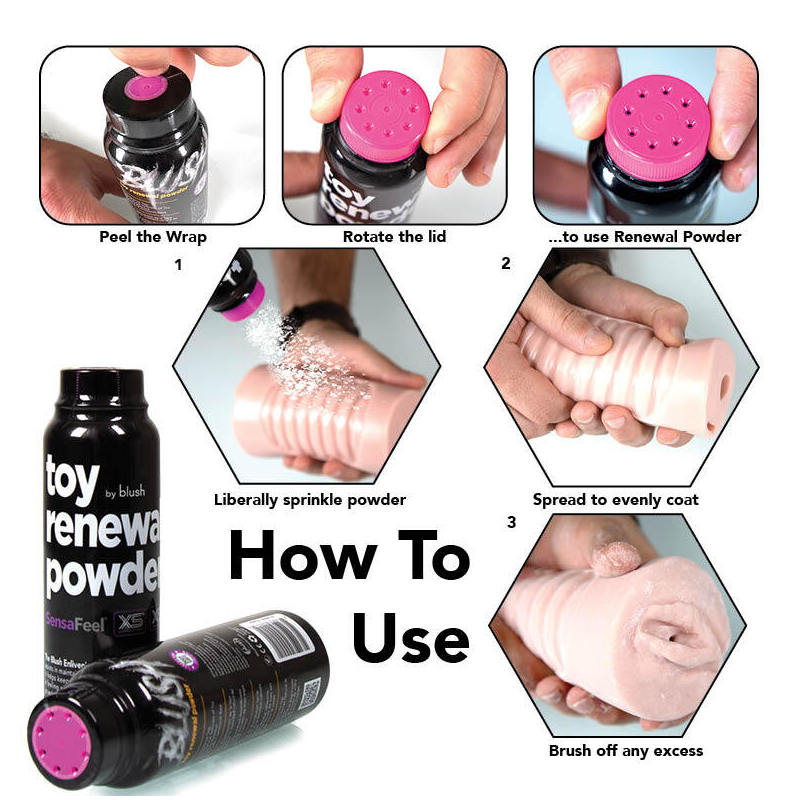 Blush Toy Renewal Powder - 96g for Toy Maintenance