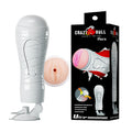 CRAZY BULL Flora Stroker - Body-Safe Squeezable Vagina Stroker with Suction Base for Enhanced Pleasure