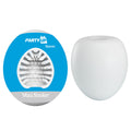 Party Up SIMON Compact Stroker - White (Body-Safe, Travel-Friendly Design)