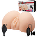 CRAZY BULL JUDY Body-Safe Vibrating Doggy Torso - Flesh Masturbator for Enhanced Pleasure