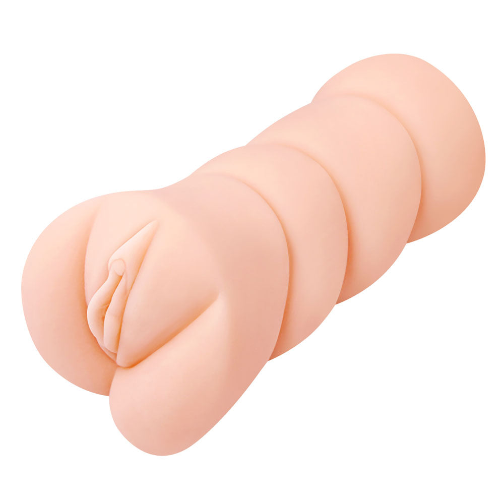 CRAZY BULL Body-Safe Vagina Stroker - Realistic Flesh Design (Pleasurable, Discreet)