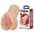 CRAZY BULL ELIANA Body-Safe Silicone Vagina Stroker - Realistic Flesh Design (Sensory Pleasure, Easy to Clean)