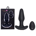 Maia DEVIN - Black USB Rechargeable Body-Safe Vibrating Butt Plug for Wellness and Pleasure