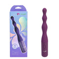 Maia DANI - Purple 17.8 cm Body-Safe USB Rechargeable Beaded Vibrator for Wellness and Pleasure
