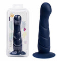 Maia MARIN Body-Safe Silicone Dong – Dark Blue (20.3 cm, USB Rechargeable)
