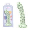 Maia Glow-in-the-Dark Silicone Dong – 17.8 cm White (Body-Safe, Rechargeable)