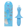 Maia SIENNA - Blue 15.2 cm USB Rechargeable Body-Safe Fluttering Bullet Vibrator