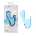 Maia AVERI Dual Motor Vibe - USB Rechargeable Vibrator - Blue