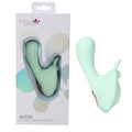 Maia AVERI - Eco-Friendly USB Rechargeable Vibrator - Vibrant Green (20 cm)