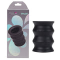 Maia ELI - Body-Safe Black Stroker Sleeve for Enhanced Pleasure (10 cm, Skin-Friendly Material)