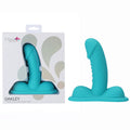 Maia OAKLEY - USB Rechargeable Blue Grinder Pad with 14 cm Vibrator – Body-Safe Silicone for Wellness