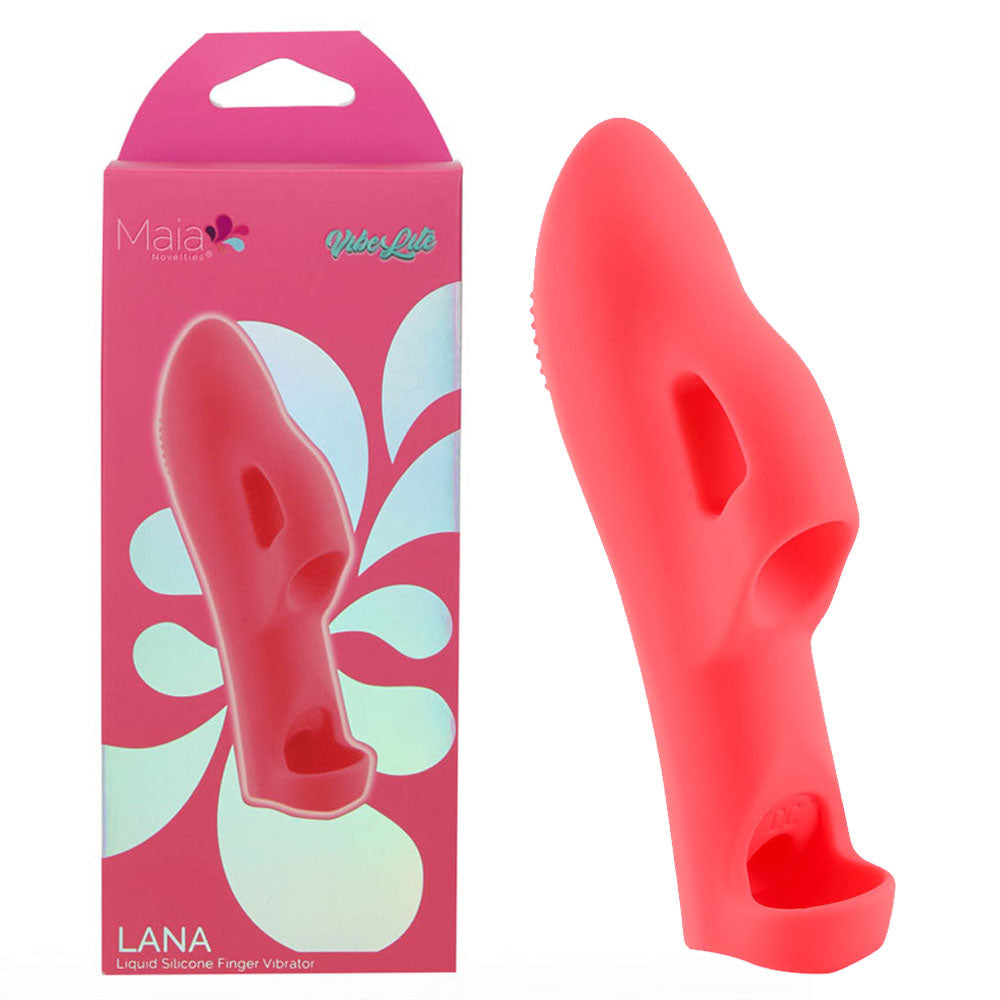 Maia Stimulator – USB Rechargeable – Body-Safe Silicone – Red