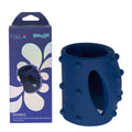 Maia ROMEO Blue Vibrating Girth Enhancer Sleeve for Couples