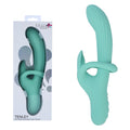 Maia Gyrating Rabbit Vibrator – USB Rechargeable, Body-Safe Silicone – Mint Green