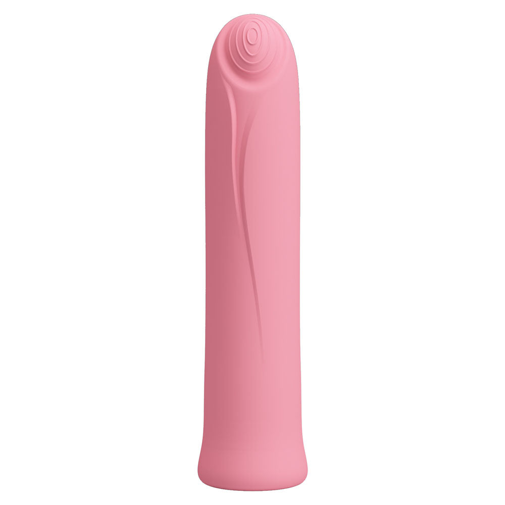 Edison Party Up Body-Safe Silicone Bullet Vibrator – Pink (USB Rechargeable, 10.3 cm)