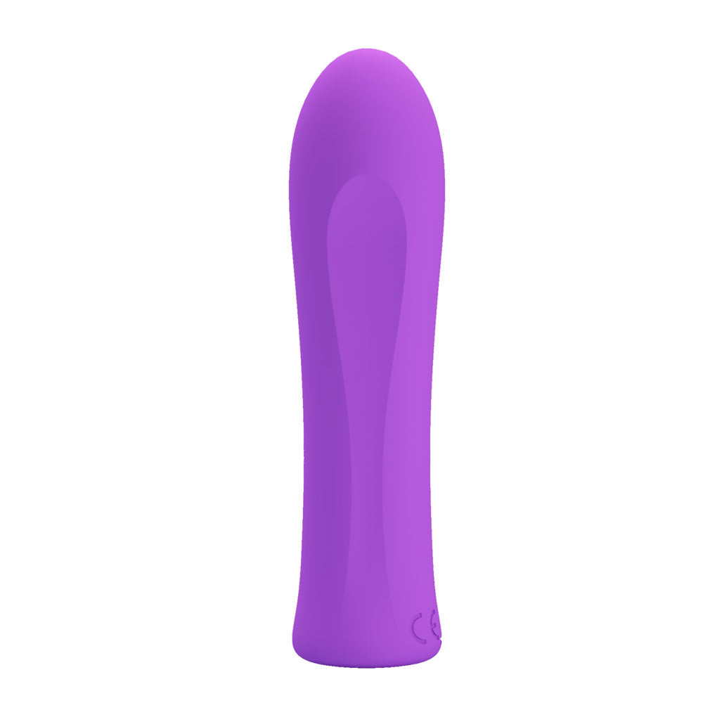 Party Up GARY Bullet Vibrator – Purple (10.2 cm, USB Rechargeable, Body-Safe Silicone)