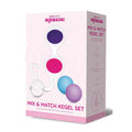 Bodywand Squeeze Mix & Match Kegel Ball Set - Versatile Weighted Kegel Exercise Balls for Enhanced Wellness