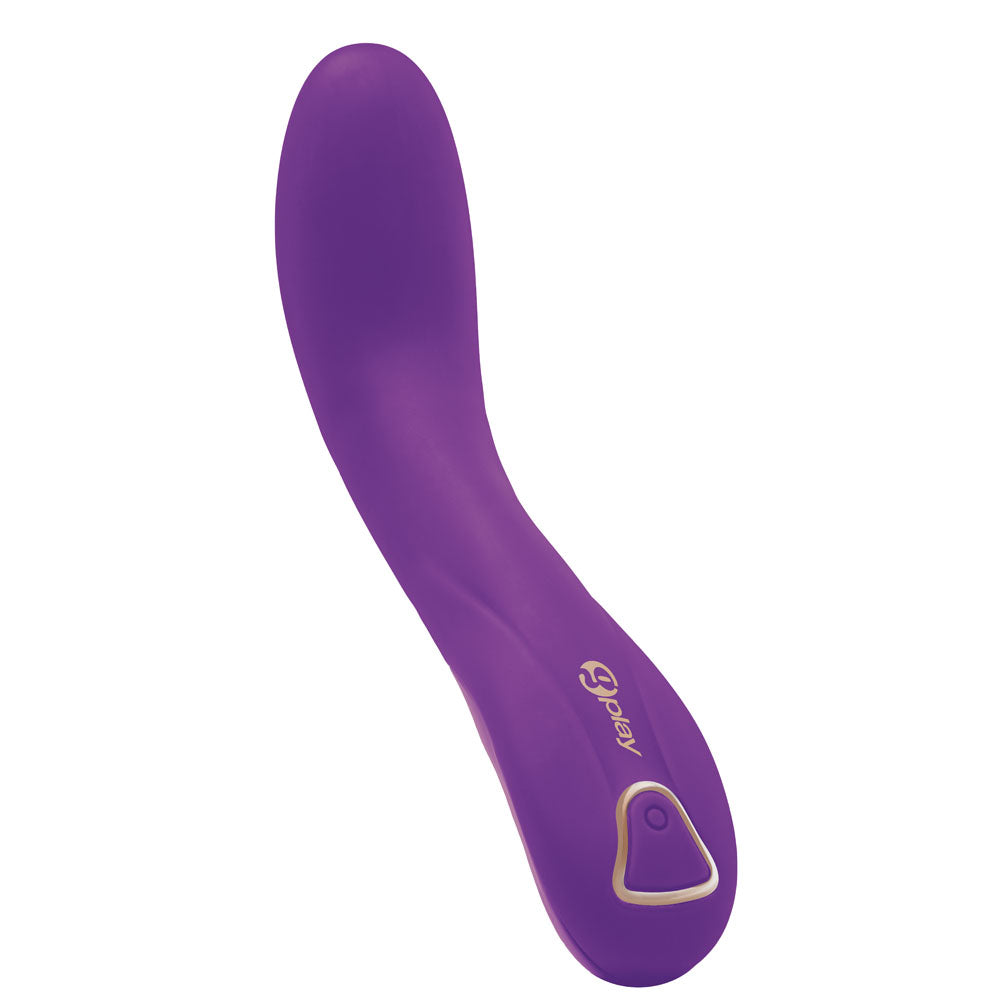 Bodywand G-Play Ergonomic Squirt Trainer - Purple (19 cm, USB Rechargeable, Body-Safe Silicone)