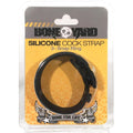 Boneyard Body-Safe Silicone Adjustable Cock Strap – Black 3-Snap Design (Comfort Fit for All)