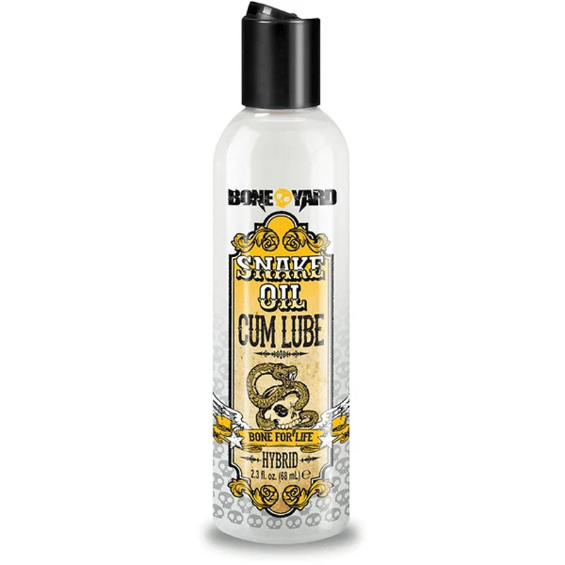 Boneyard Snake Oil Hybrid Cum Lubricant - Body-Safe Formula for Enhanced Pleasure - 60 ml Bottle