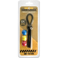 Boneyard Adjustable Cock Leash Ring – Black Silicone Lasso for Enhanced Pleasure