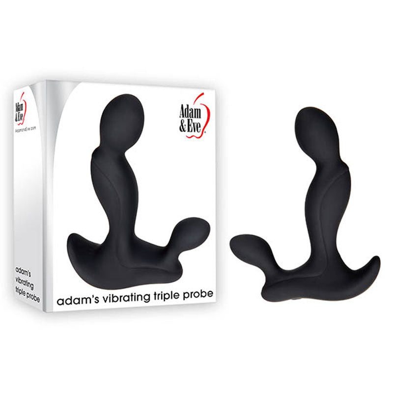 Adam & Eve Anal Toy – Rechargeable, Body-Safe Silicone – Black
