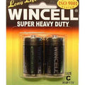 Wincell C Super Heavy Duty Batteries – Long-Lasting Power for High-Drain Devices (2 Pack)