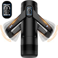 CyberSkin Masturbator – USB Rechargeable, Thrusting – Black