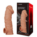 Kokos Body-Safe Large Penis Extension Sleeve - Flesh Tone Cock Enhancer for Enhanced Pleasure