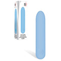 Adam & Eve Bullet – Rechargeable, Body-Safe Silicone – Blue – 9.4 cm