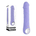 Evolved PURPLE FANTASY - 18.4 cm Body-Safe Silicone USB Rechargeable Vibrator in Vibrant Purple