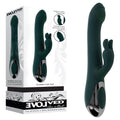 Evolved RABBIT TAP TAP - Green 25 cm USB Rechargeable Rabbit Vibrator with Tapping Tip for Enhanced Pleasure