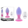 Evolved PARADISE PLUG - USB Rechargeable Vibrating Butt Plug in Pink/Purple (10.5 cm) with Wireless Remote for Enhanced Wellness
