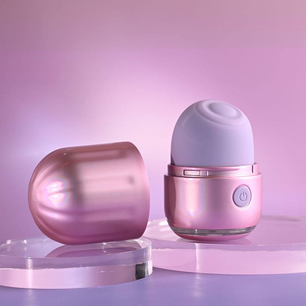 Evolved VACATION VIBES - Tapping Stimulator - Pink (USB Rechargeable, 8.5 cm, Body-Safe Design)