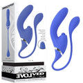 Evolved ALL IN - Purple USB Rechargeable Triple-Stimulating Vibrator for Ultimate Pleasure