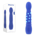 Evolved DISCO DIVA - Blue USB Rechargeable Light-Up Vibrator (20.9 cm, Body-Safe Silicone)