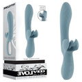 Evolved TAKE YOUR FLICK - Grey 24.1 cm USB Rechargeable Vibrator with Flicking Clitoral Stimulator for Enhanced Pleasure
