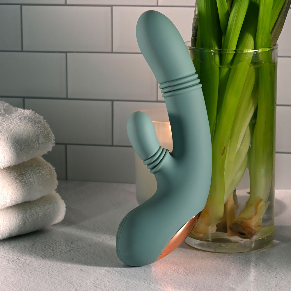 Evolved Rub Me Tender green thrusting rabbit – image 2