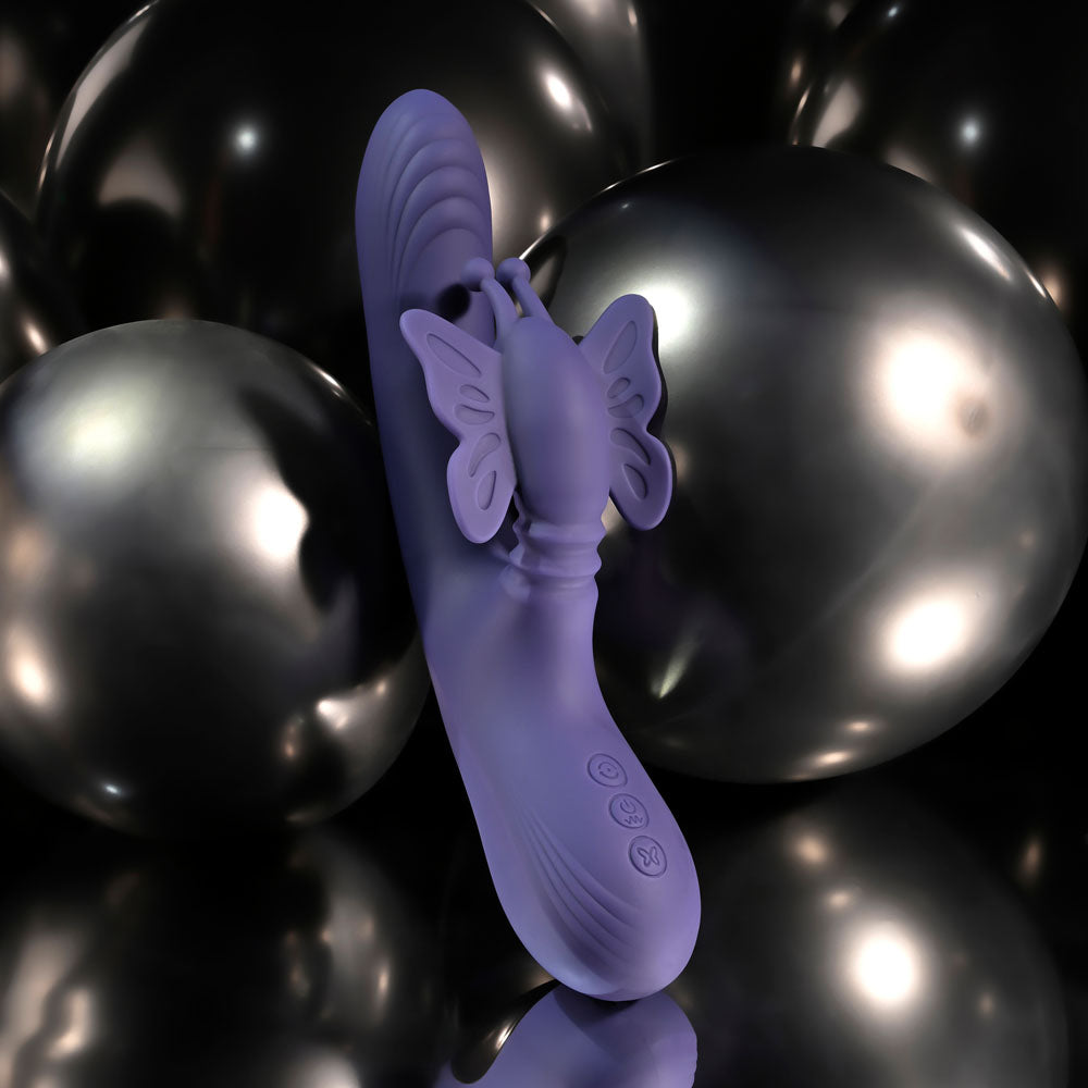 Evolved Wings of Frenzy purple butterfly vibrator – image 2
