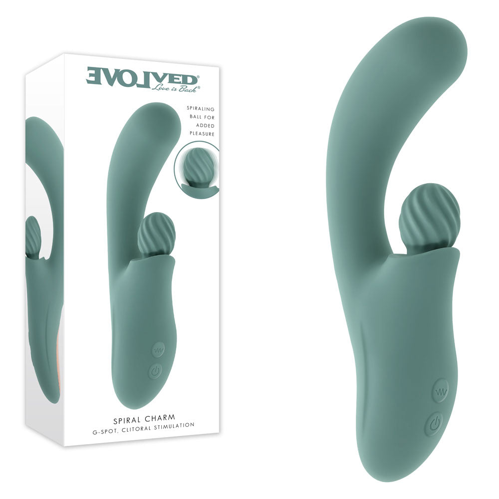 Evolved Rabbit Vibrator – USB Rechargeable, Body-Safe Silicone – Intimate Pleasure Device